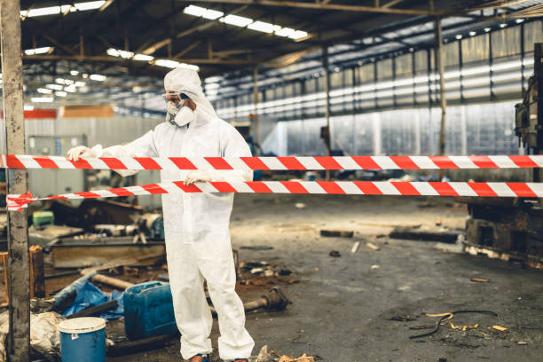 Professional Biohazard technician working in West Stewartstown, NH